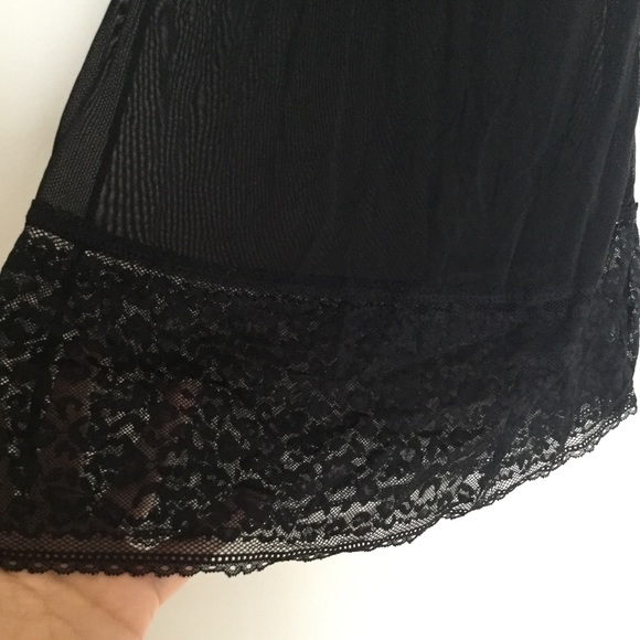 Black Sheer Nightie - Picture 6 of 6